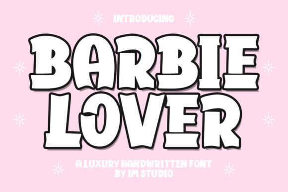 Barbie Lover: A Playful Display Font for Makers