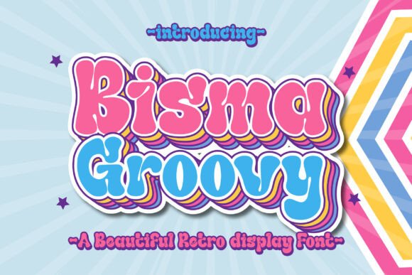 Bisma Groovy: A Retro Display Font for Editorial Charm