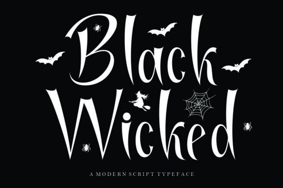 Black Wicked: A Premium Display Font for Digital Branding