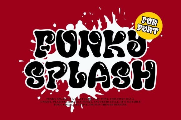 Boost Campaign Impact with Funky Splash Display Font