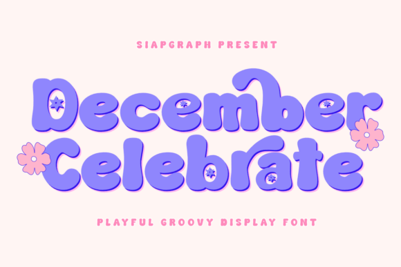 December Celebrate Font Review for Social Campaigns