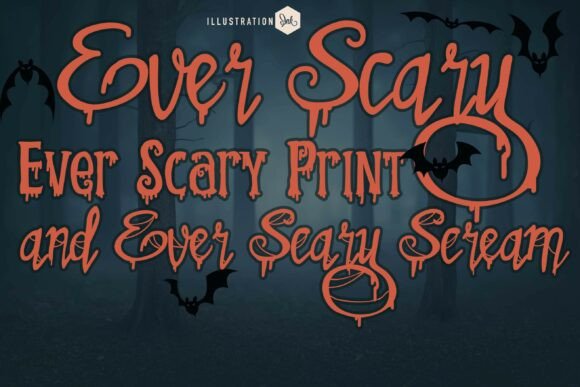 Designing with Ever Scary Trio: A Spooky Display Font Guide