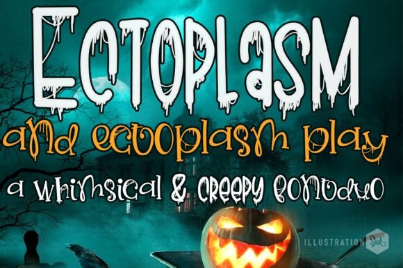 Ectoplasm Duo: The Perfect Display Font for Halloween Campaigns
