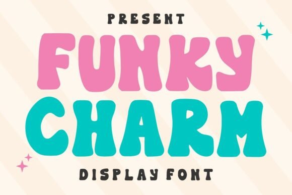 Funky Charm: The Retro Display Font for Scroll-Stopping Campaigns