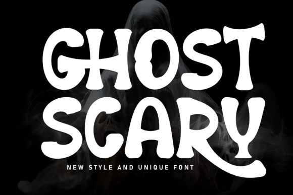 Ghost Scary: A Modern Display Font for Editorial Design
