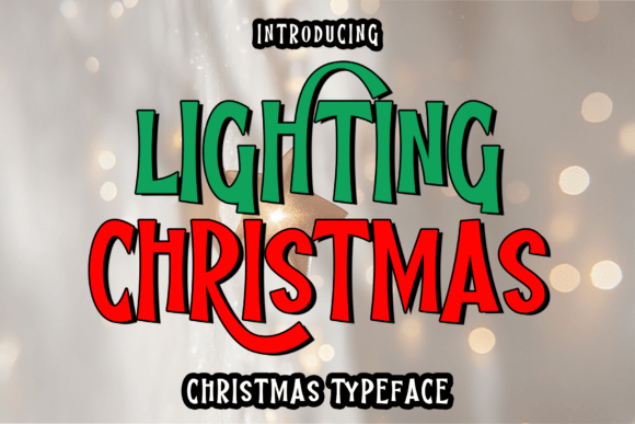 Lighting Christmas: A Luxurious Script Font for Web Design