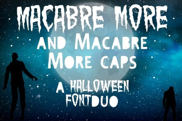 Macabre More Duo: A Typeface for Editorial Drama