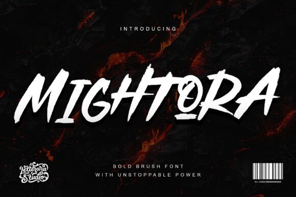 Mightora: The Fearless Display Font for Bold Branding