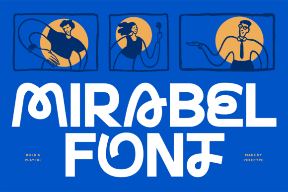 Mirabel Font: Bold Energy for Handmade Brands