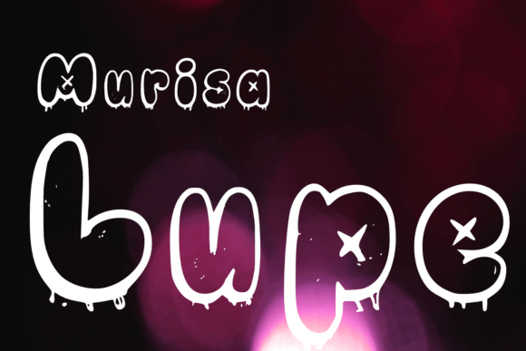 Murisa Lupe: The Display Font for Eerie Branding