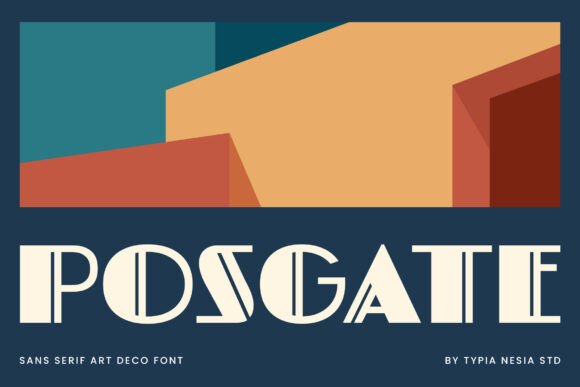 Postgate: The Art Deco Font for Luxury Branding