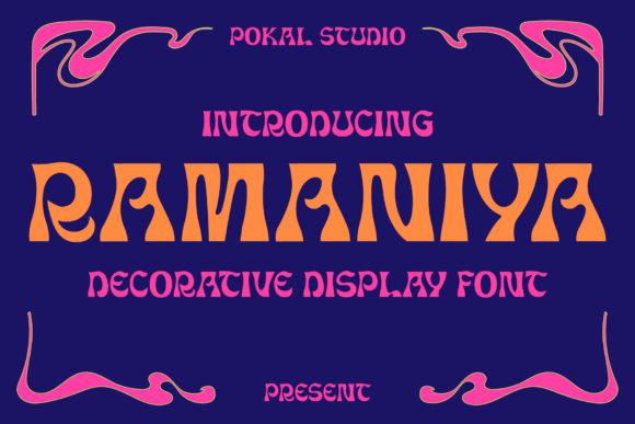 Ramaniya Typeface: Elevating Digital Headlines with Art Nouveau Style