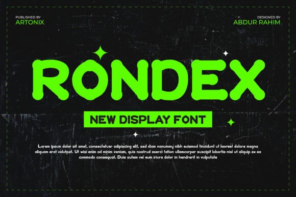 Rondex Review: The Bold Display Font for Social Campaigns
