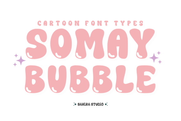 Somay Bubble: A Playful Display Font for Fun Web Design