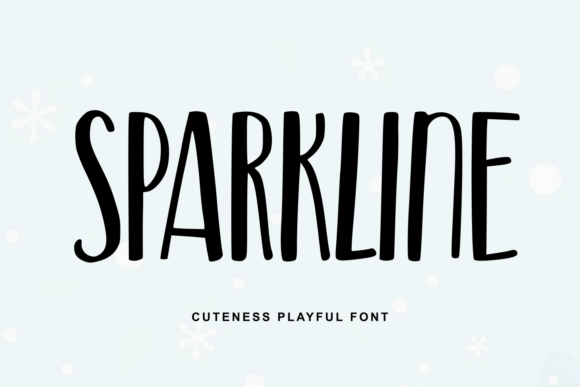 Sparkline: A Playful Display Font for Modern Editorial Design