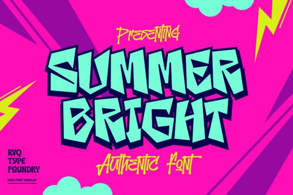 The Summer Bright Font for Bold Business Branding